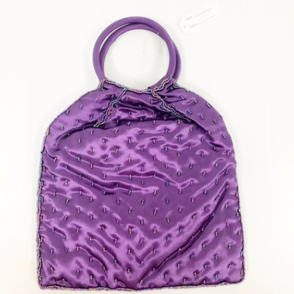 NEW  Women Purple Unique Handbag Closure Magnet - Picture 2 of 3